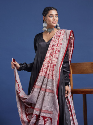 Taavi Pure Cotton Printed Women Dupatta