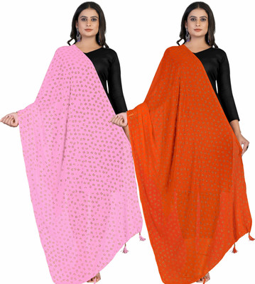 Cloric Fashion Chiffon Printed Women Dupatta