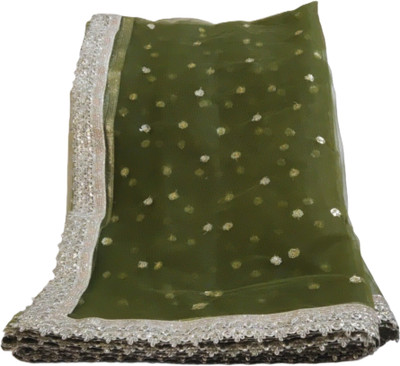 anni fashion Net Embroidered Women Dupatta