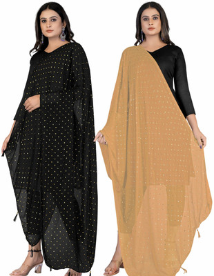 Cloric Fashion Chiffon Embellished Women Dupatta