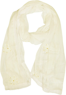 YOUTHQUAKE Chiffon Embroidered Women Dupatta