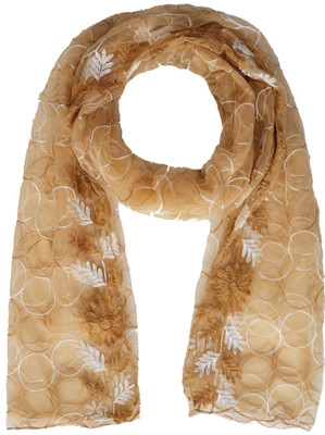 YOUTHQUAKE Net Embroidered Women Dupatta