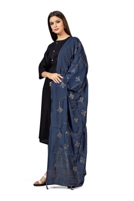 Dori Art Silk Embroidered Women Dupatta