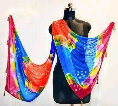 MAA YASHODA CREATION Chiffon Printed Women Dupatta