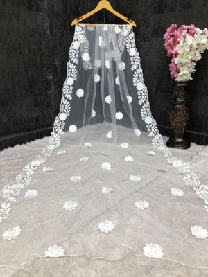 VM Enterprise Net Embroidered Women Dupatta
