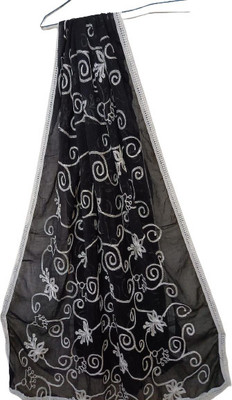 VaIdehi Chiffon Embroidered Women Dupatta