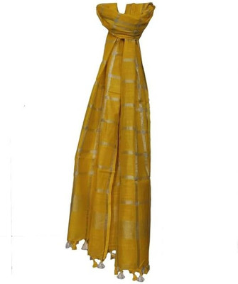 Aamir Fashion Textile Pure Cotton Checkered Women Dupatta