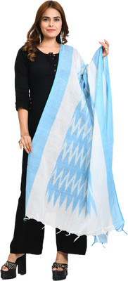 MOEZA Cotton Blend Woven Women Dupatta