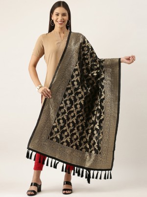 Divastri Silk Blend Woven Women Dupatta