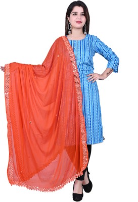 TVESA Pure Cotton Embellished Women Dupatta