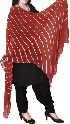 sdshopping Chiffon Striped Women Dupatta