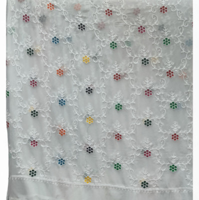 awkfull Chiffon Embroidered Women Dupatta