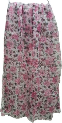 shakti Organza Floral Print Women Dupatta