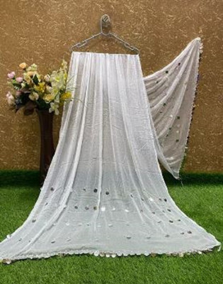 Nayerang Chiffon Embellished Women Dupatta