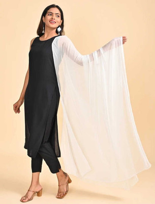 ZIA Chiffon Solid Women Dupatta