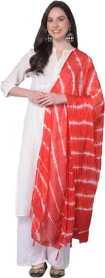 A R SILK DUPATTA HUB Chiffon Striped Women Dupatta
