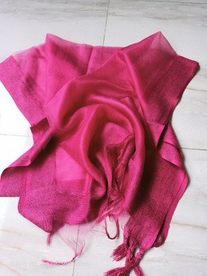 Queen silk Net, Organza Solid Women Dupatta