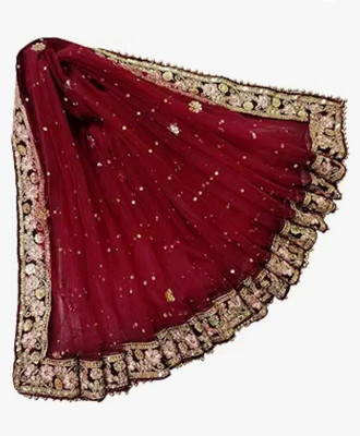 MAMTA COLLECTION Net Embroidered Women Dupatta