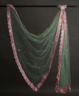 MARUTI KRUPA ENTERPRISE Net Embroidered Women Dupatta