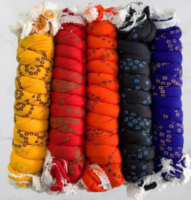 Nakoda Creation Cotton Blend Printed Women Dupatta