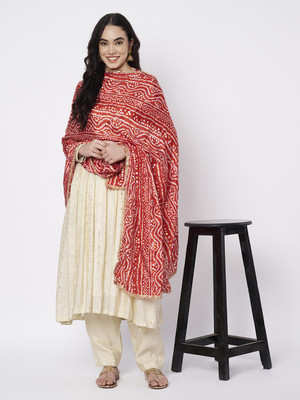 AKSHADEEP Art Silk Printed Women Dupatta