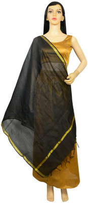 Way2Like Art Silk Solid Women Dupatta