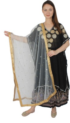 Fashionowl Net Embroidered Women Dupatta