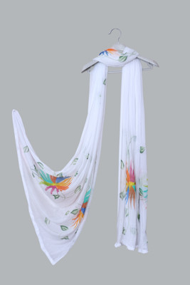 ufashion Chiffon Printed Women Dupatta