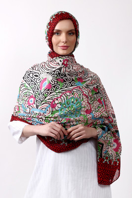 CutiePieAccessories Cotton Blend Printed Women Dupatta