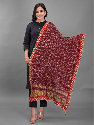 rajeraj Art Silk Printed Women Dupatta