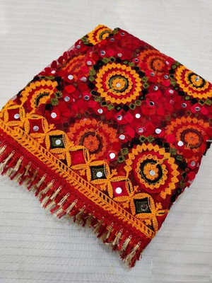 Vitrag Fashion Net Embroidered Women Dupatta