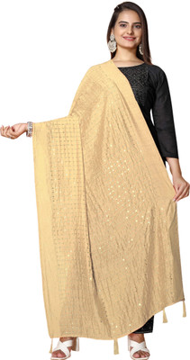 Kemza Pure Cotton Embroidered Women Dupatta