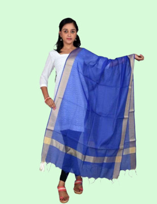 Draxstarr Cotton Silk Solid Women Dupatta