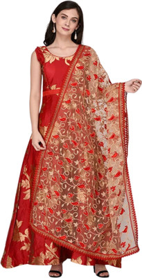 Kemza Net Embroidered Women Dupatta