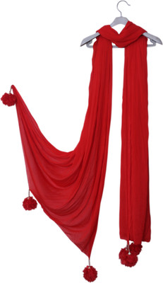 INVENT FASHION Chiffon Solid Women Dupatta