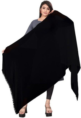 SAHINADUPATTA Chiffon Solid Women Dupatta