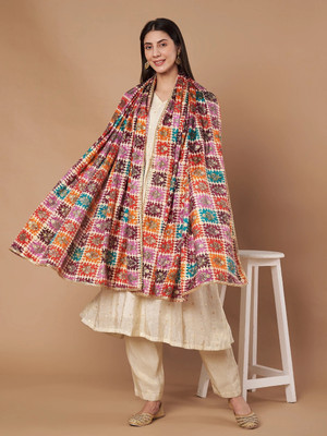 AKSHADEEP Art Silk Printed Women Dupatta