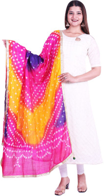 AARAV Art Silk Hand Painted Women Dupatta