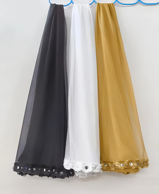 Rang Chiffon Self Design Women Dupatta