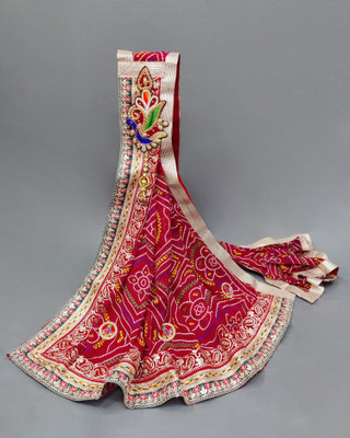 Ranisatiya Creation Poly Georgette Printed Women Dupatta