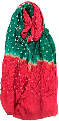 Chalaila Pure Cotton Polka Print Women Dupatta