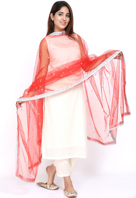 Trendz Hack Net Embellished Women Dupatta