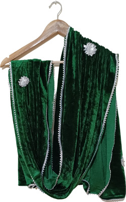 Global dress Velvet Self Design Women Dupatta