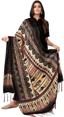 Kemza Cotton Silk Printed Women Dupatta