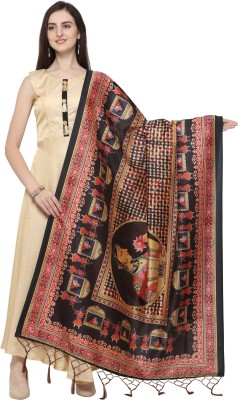 KAIZAN INTERNATIONAL Silk Blend Printed Women Dupatta