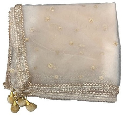Chalaila Net Embroidered Women Dupatta