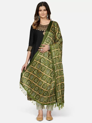 Nakoda Creation Chiffon Printed Women Dupatta
