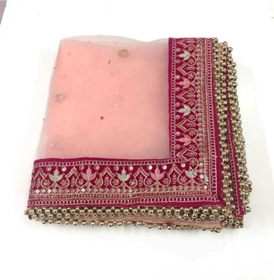 zaie Velvet Embroidered Women Dupatta