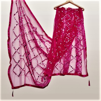 Jyotsna Collections Net Embellished Women Dupatta