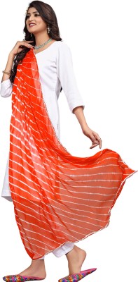 Kemza Chiffon Striped Women Dupatta